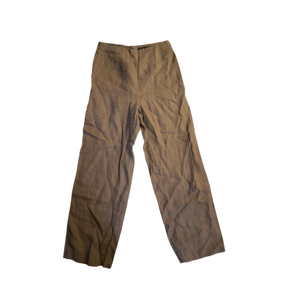 Reformation Brown Cropped Pants